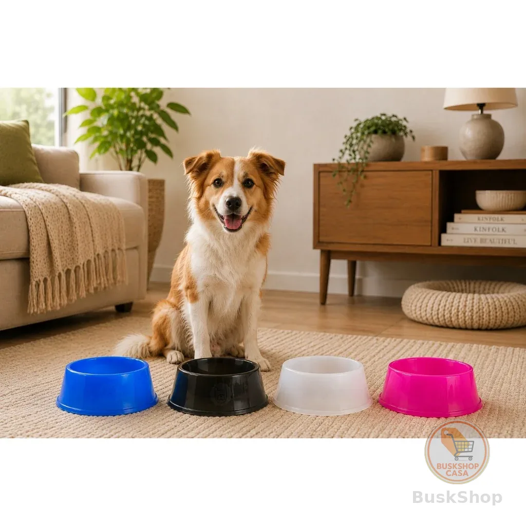 Comedouro ou Bebedouro para Ração ou Água Tamanho M 750ml para Cães de Porte Médio Cores BPA Free