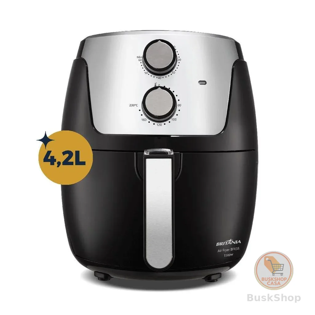 Air Fryer Britânia 4,2L Dura Mais 1500W BFR38