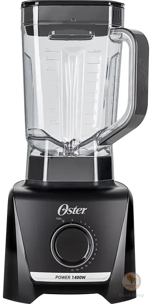 Liquidificador Full Oster 15 Velocidades 1400W Preto 220V OLIQ610