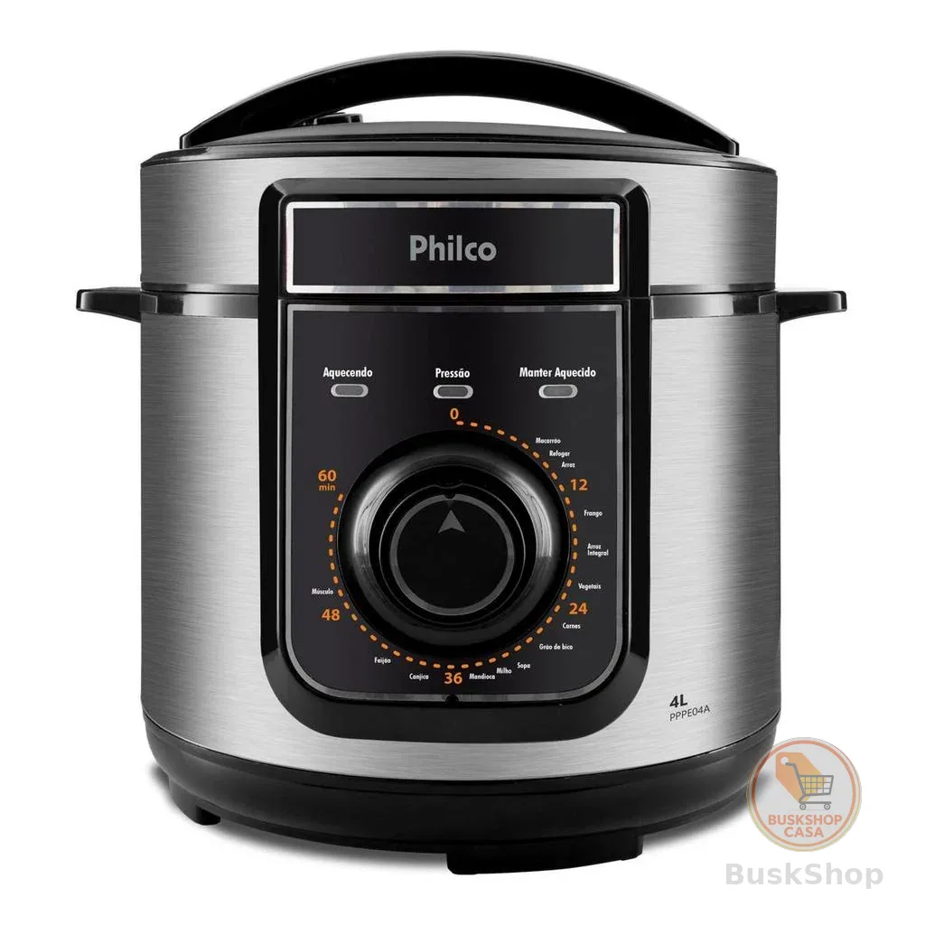 Panela de Pressão Elétrica Philco 4L 14 funções PPPE04A
