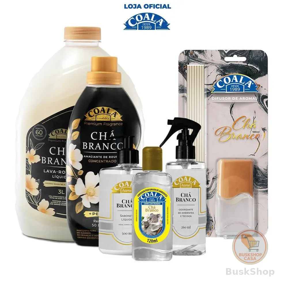 Kit Coala Completo Chá Branco