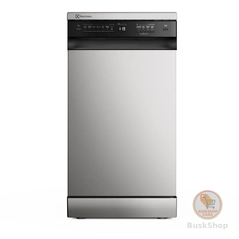 Lava-Louça Electrolux 10 Serviços Inox com Programa Lava & Seca 50 min (LS10E)