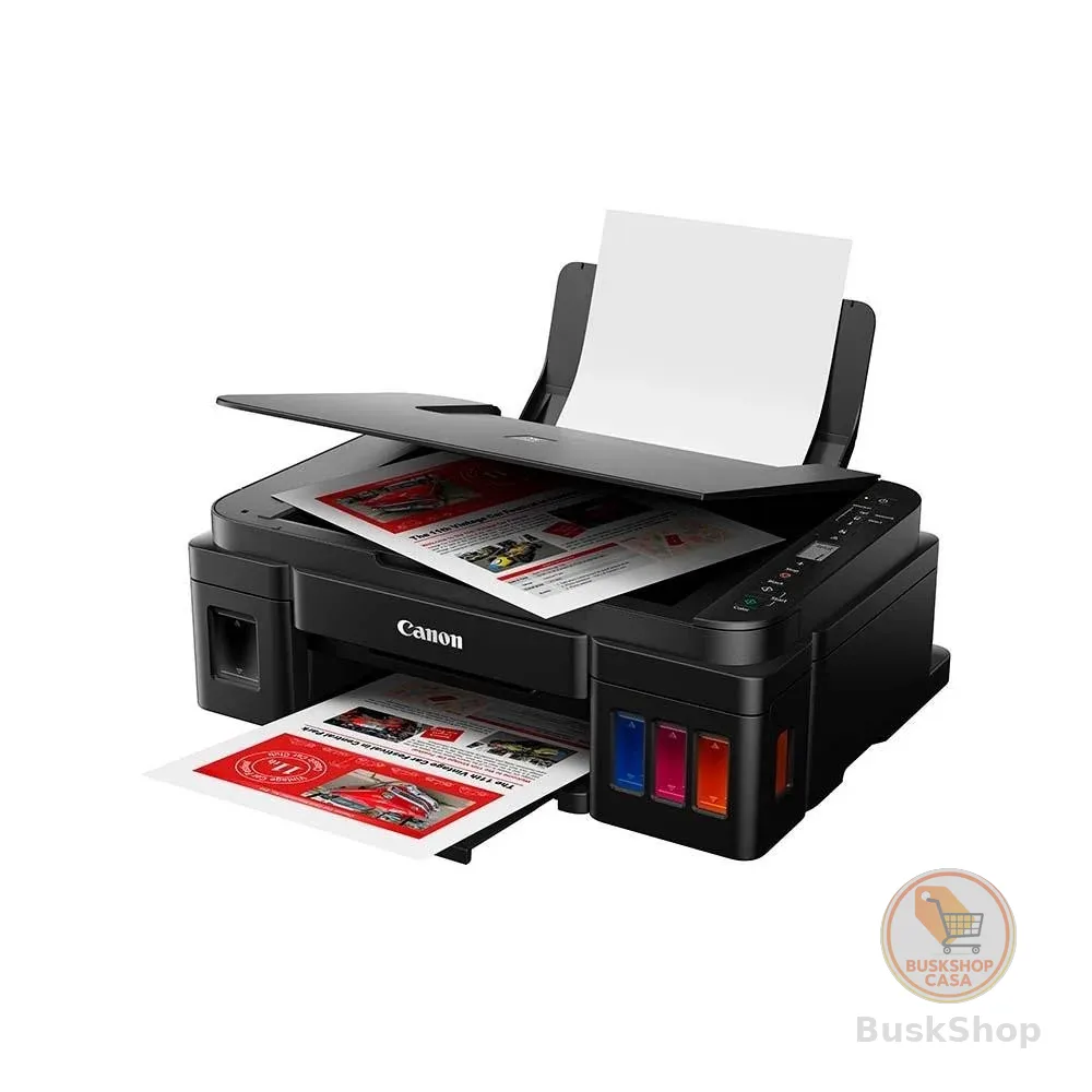 Impressora Multifuncional Com Tanque de Tinta Mega Tank G3110 Wifi Preta Canon