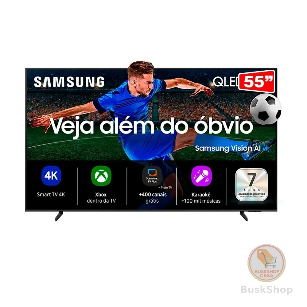 Smart Tv Samsung 55" QLED UTRA 4k Vision Ai QN55QEF1 HDR 130W