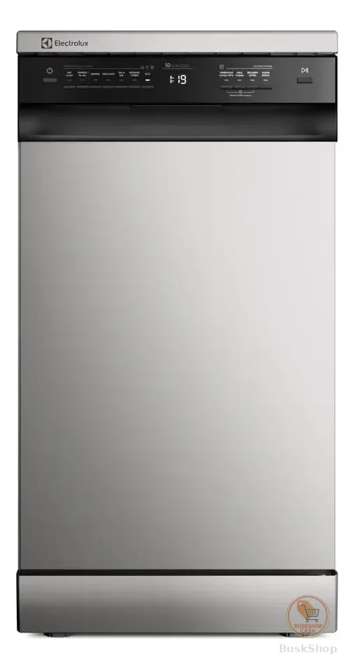 Lava-louça Electrolux 10 Serviços Inox Lava E Seca 50' Ls10e Prateado