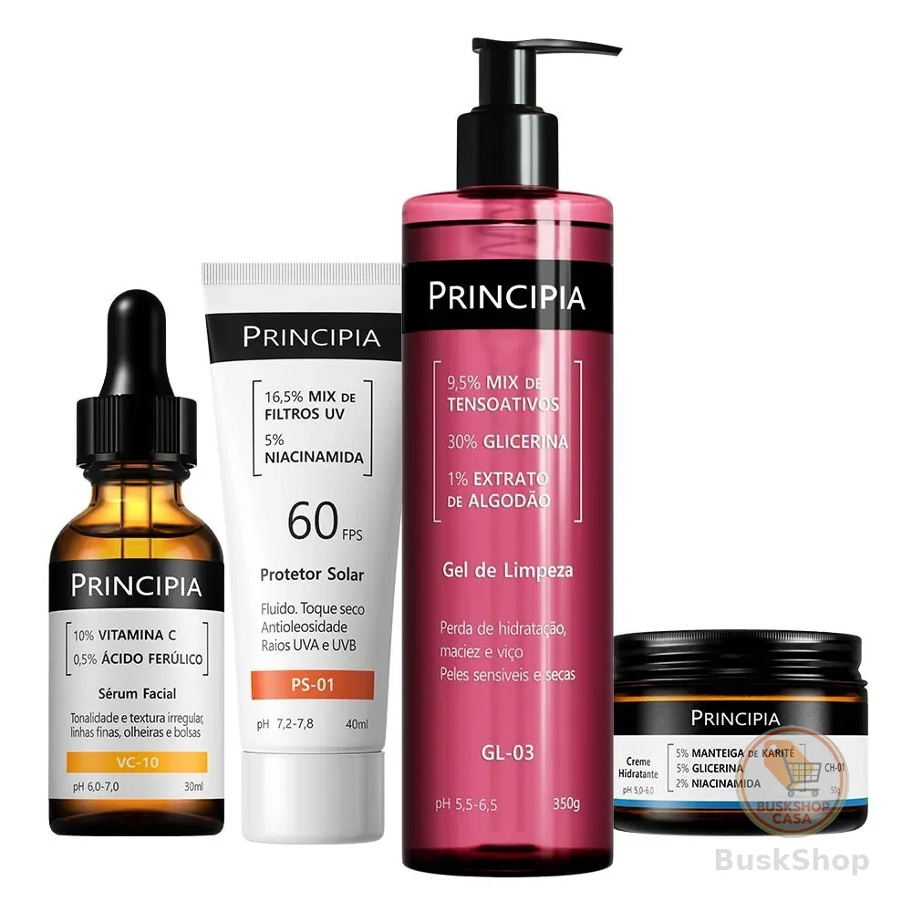 Principia Kit Essencial GL-03 + CH + VC + PS-01 FPS 60