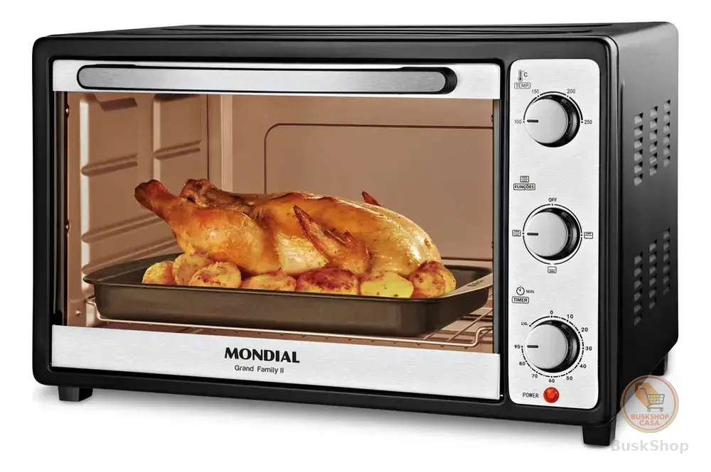 Forno Elétrico 52L Grand Family II, Mondial 1800W FRN-52-B