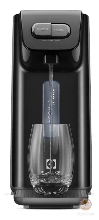 Purificador Electrolux Água Fria Natural Gelada Preto Pe15p