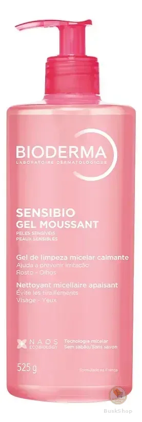 Gel De Limpeza Facial Sensibio Gel Moussant Micelar 500ml Bioderma