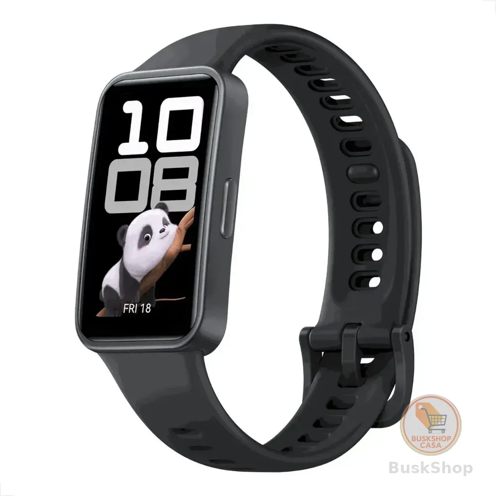 Smartwatch HUAWEI Band 10 Caixa de Polímeros Duráveis Análise do Sono em Nível Profissional Assistente de Bem-estar Emocional Relógio Smartwatch Compatível com Android e iOS Preto
