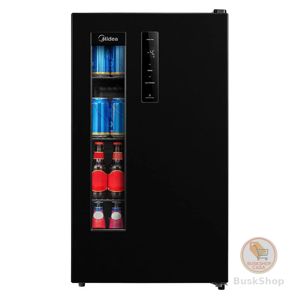 Cervejeira Frost Free 82 Litros Preta Midea