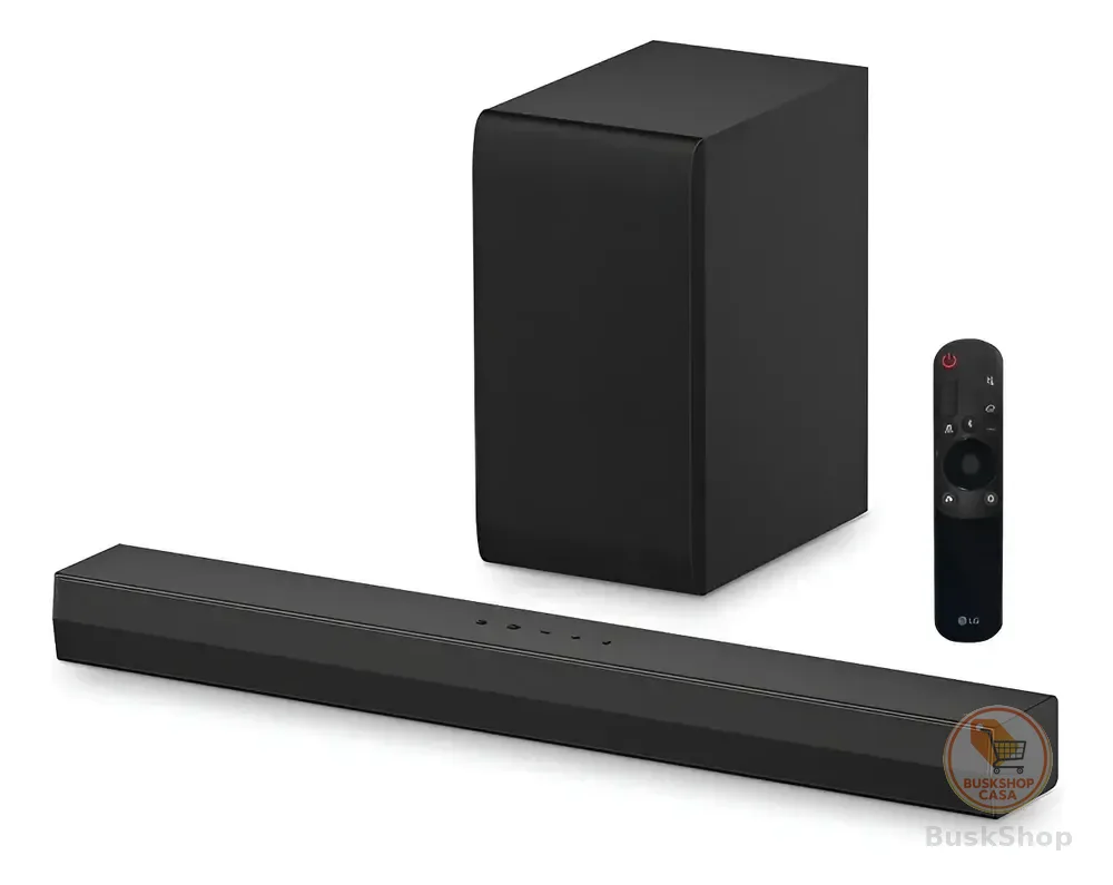 Soundbar LG S40T Bluetooth, 300W, Som Imersivo Design Compacto, Conectividade, Ideal para TV e Entretenimento em Casa