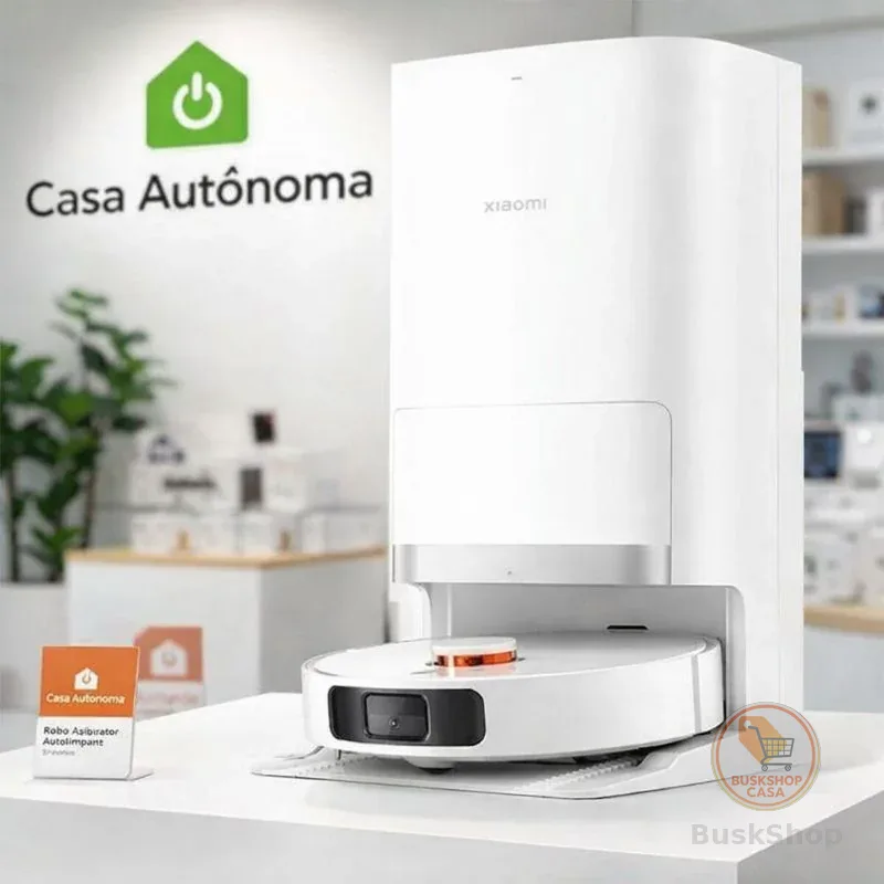 Robô de Limpeza  Mi Robot Vacuum Mop H50   Mapeamento 10000Pa 110v e 220v –original lacrado