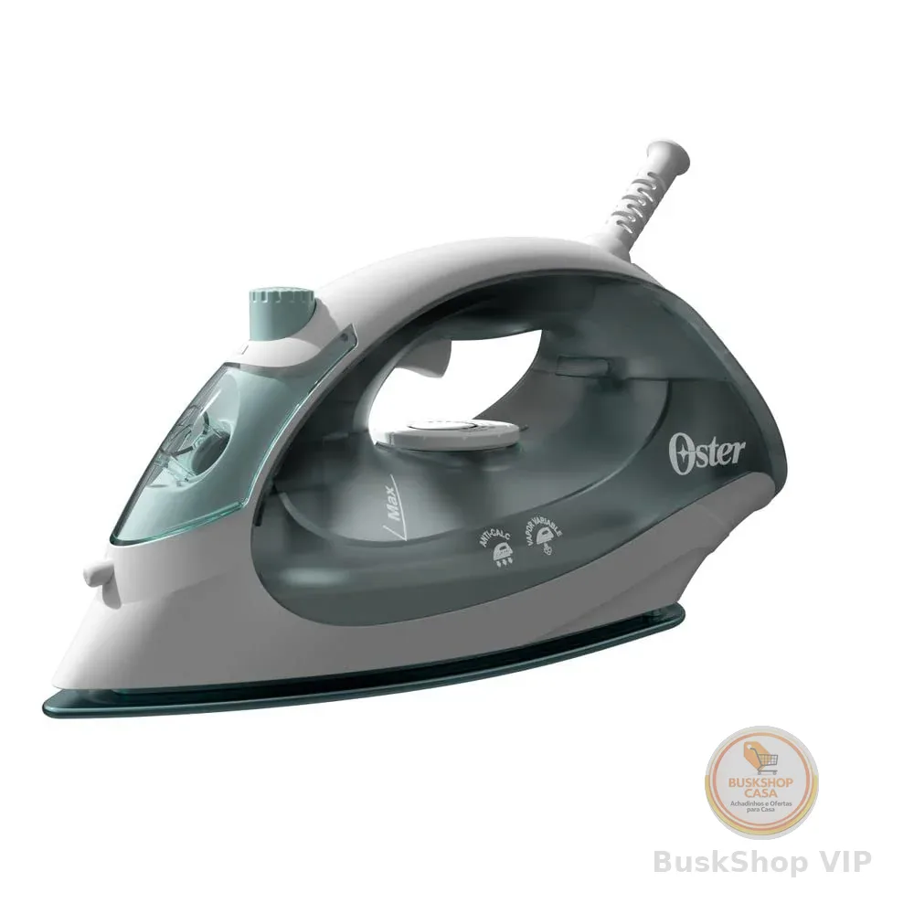 Ferro de Passar a Vapor Oster Antiaderente Verde - 127V