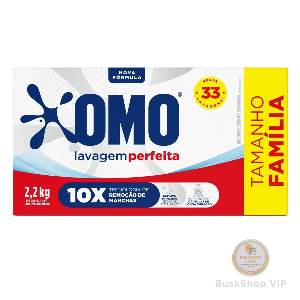 OMO Sabão Em Pó Lavagem Perfeita 2.2Kg