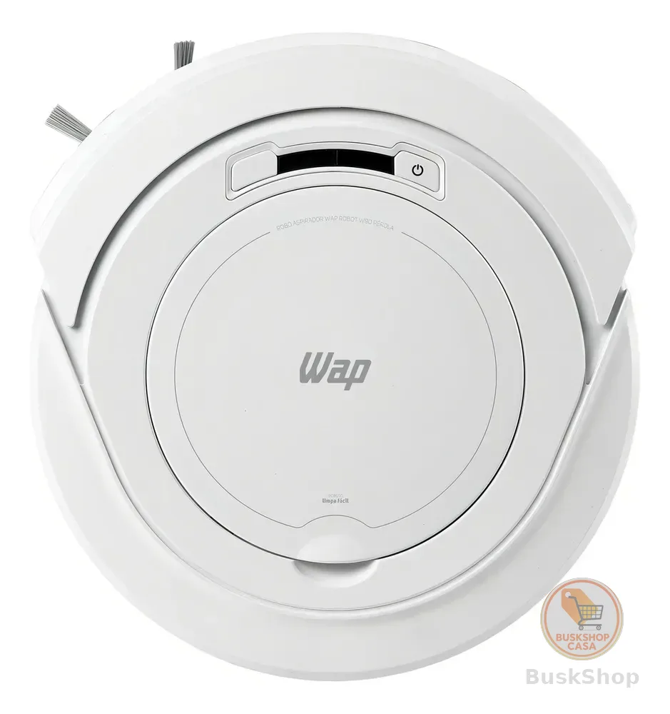 Robô Aspirador de Pó WAP ROBOT W90 PÉROLA Automático 3 em 1