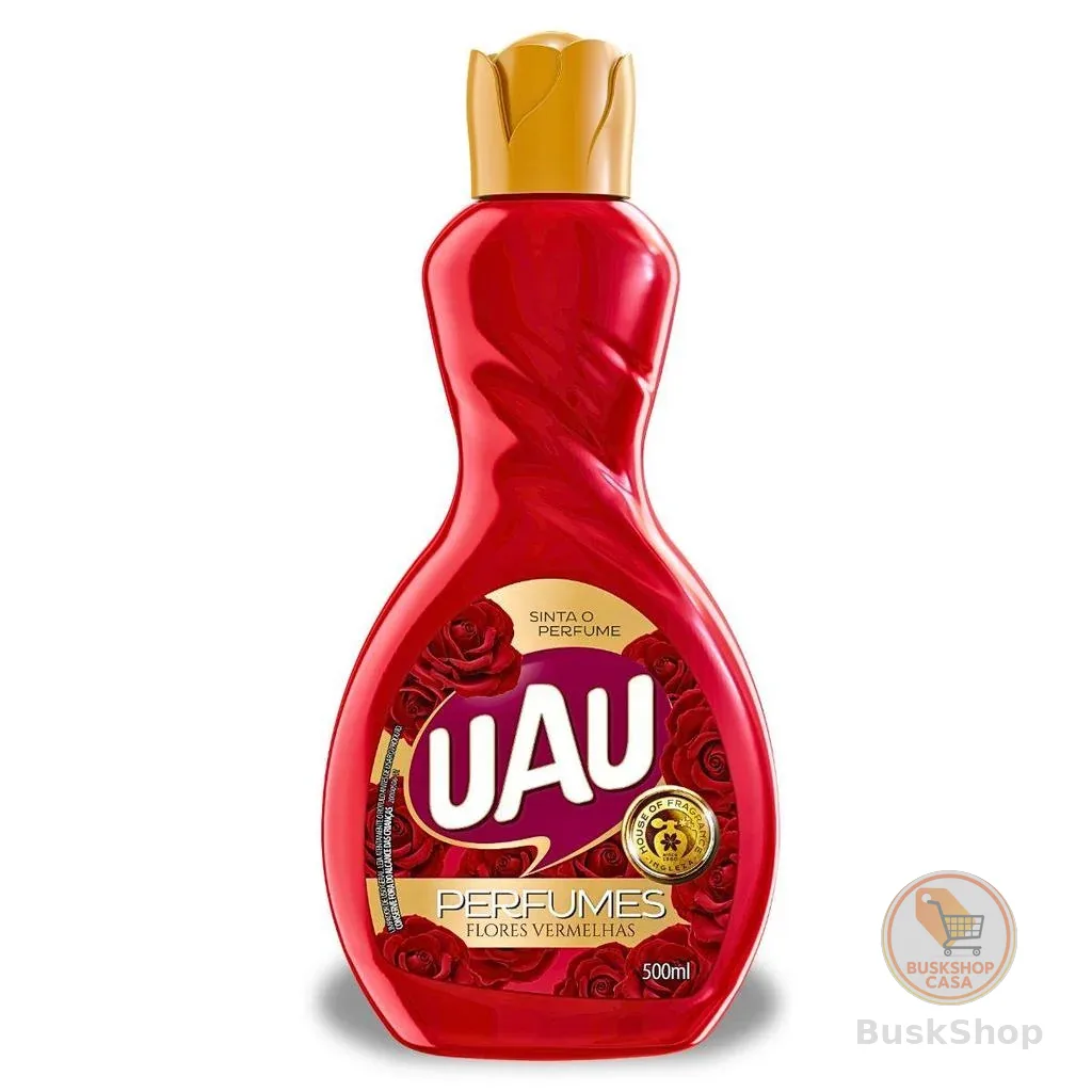 Limpador Perfumado 500ml UAU Flores Vermelhas