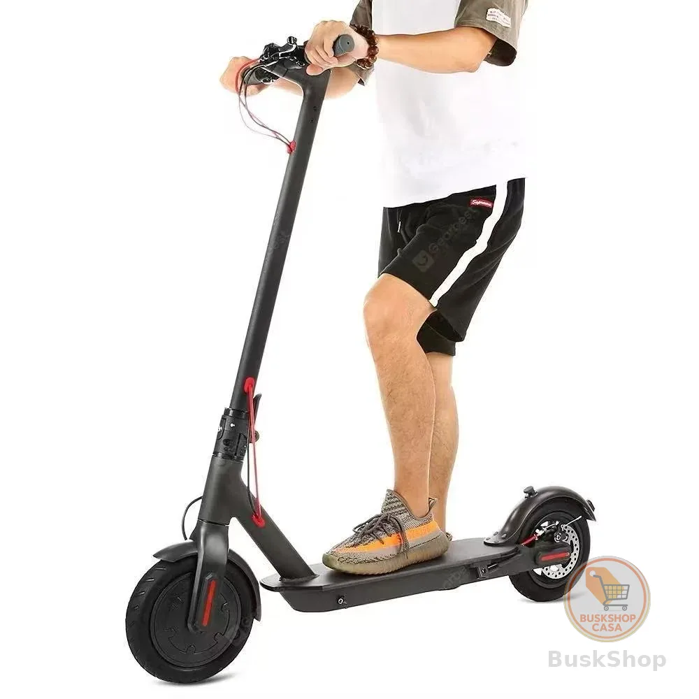 Patinete Elétrico De 350w Com Uma Bateria De Alta Alcança Velocidades De 25-30km/h, Com Autonomia De 4-5 Horas