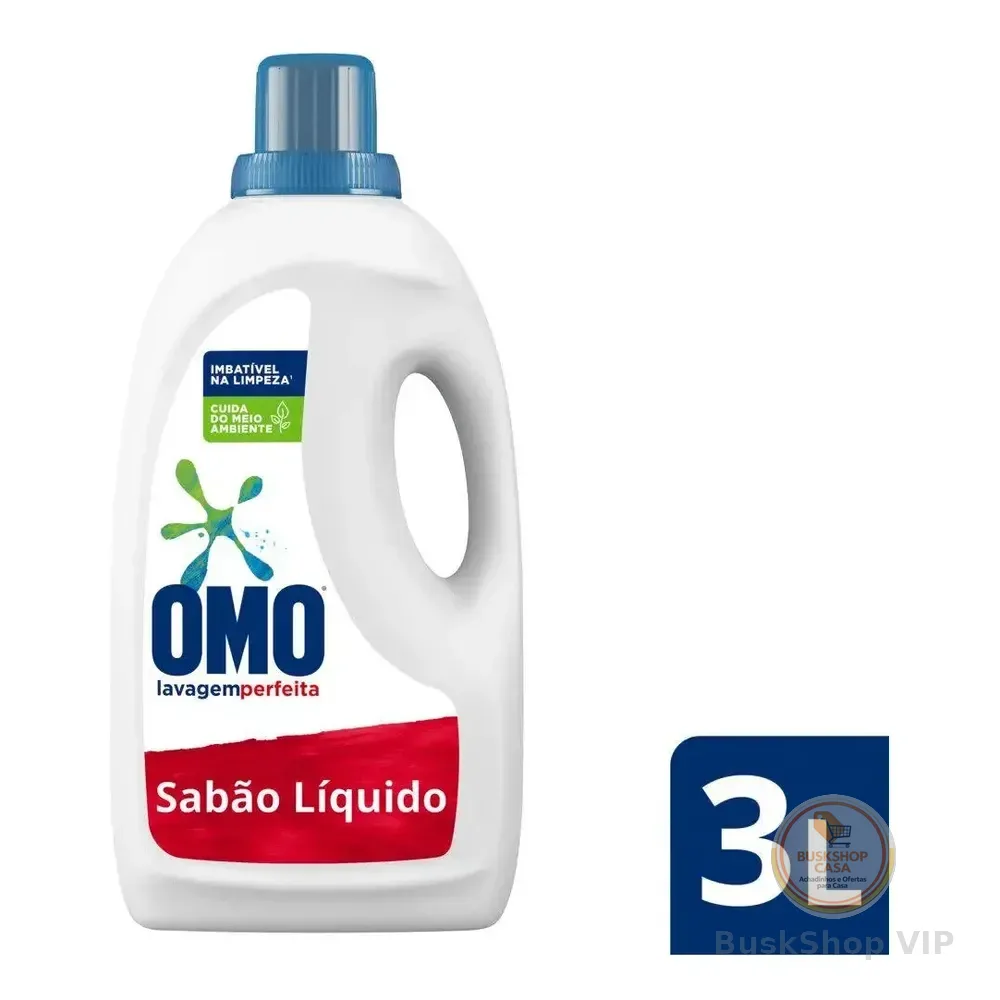 Sabão Líquido Omo Lavagem Perfeita 3l