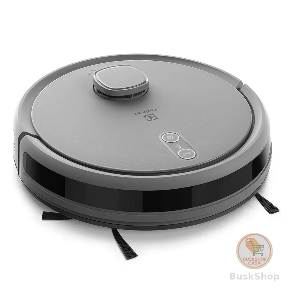 Robô Aspirador Electrolux 4 em 1 Wi-Fi Experience até 1h40 Mapeamento Cinza (ERB61)