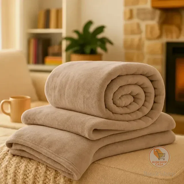 Cobertor Queen Manta Microfibra Antialérgico Flannel Soft