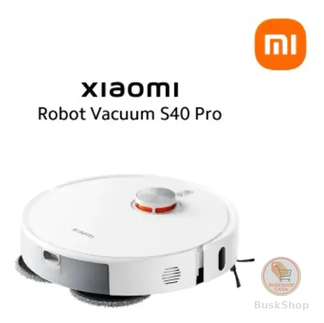 Robô Aspirador Xiaomi S40 Pro Alexa E Google Branco BIVOLT