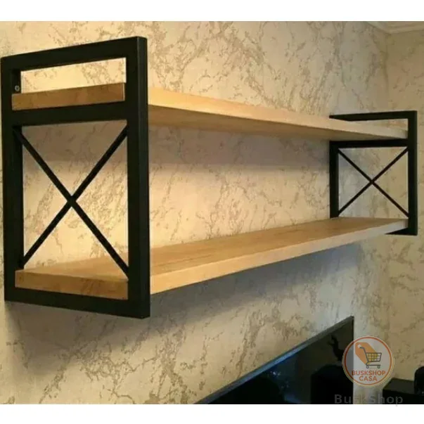 Prateleira Estilo Industrial - Não ENFERRUJA - Não DESCASCA PINTURA - Original Omega