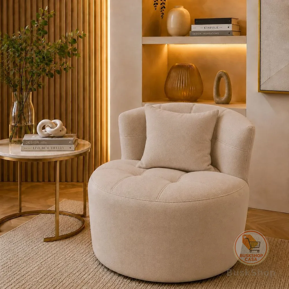 Poltrona Ogrânica Curva Sharm Confort Luxo - Sofisticação e requiinte Tecido Macio Várias Cores