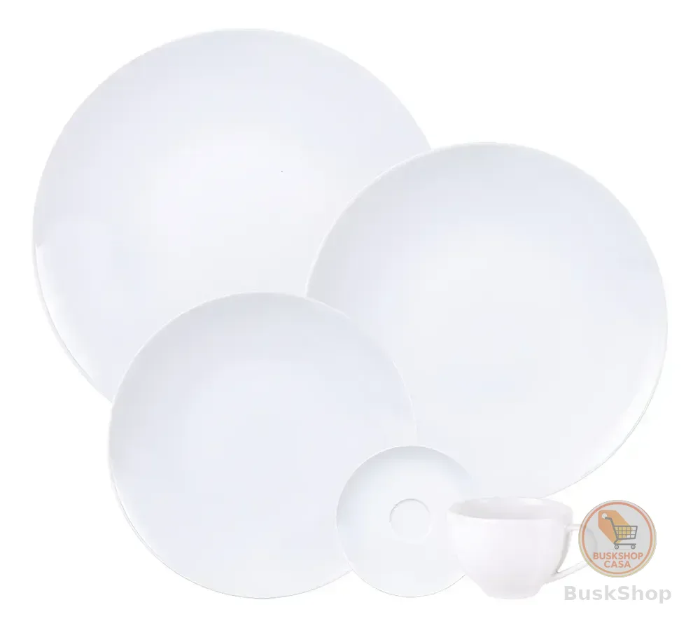 Aparelho de Jantar Flávia Em Porcelana 20 peças Tramontina