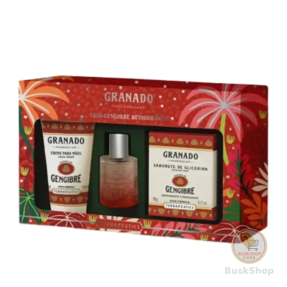 Granado Kit, Terrapeutics, Trio Gengibre Revigorante