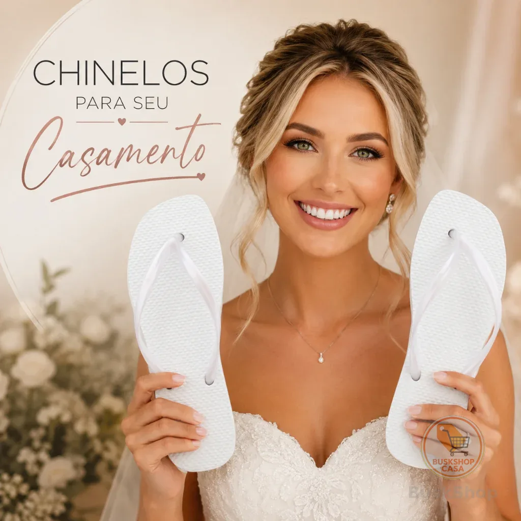 Chinelos - Sandálias - Lembrancinha Casamento |15 Anos | Formatura -  Borracha Leve e Confortável