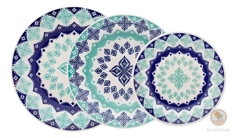 Aparelho De Jantar 12 Peças Biona Lola Donna 24