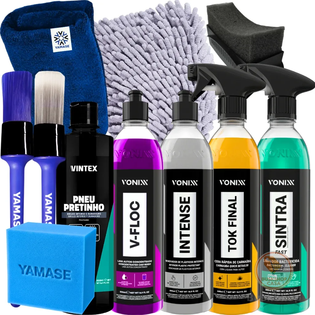 Kit Completo para Estética Automotiva Vonixx