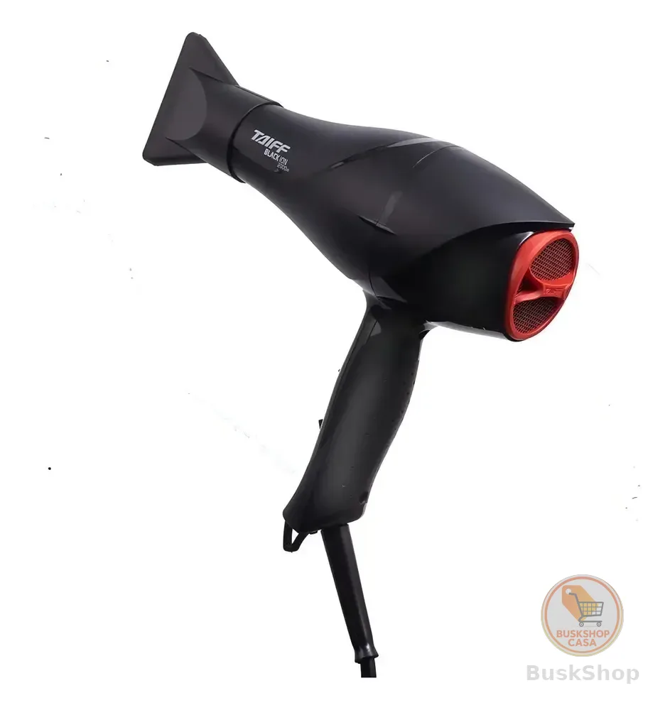 Taiff Black Ion Secador De Cabelo Profissional 2000w Cor Preto