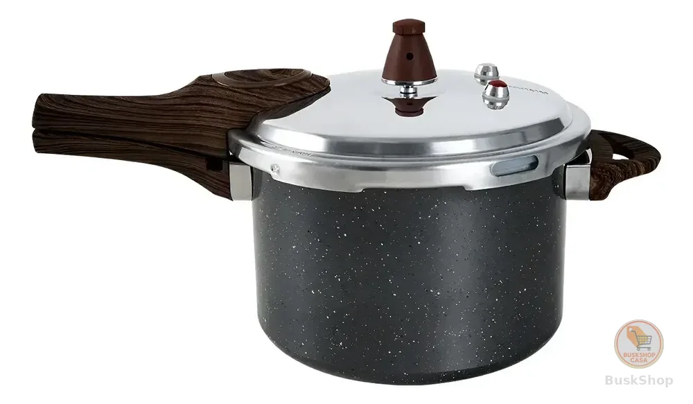 Panela De Pressão Brinox Ceramic Life Granito 4,2l Indução