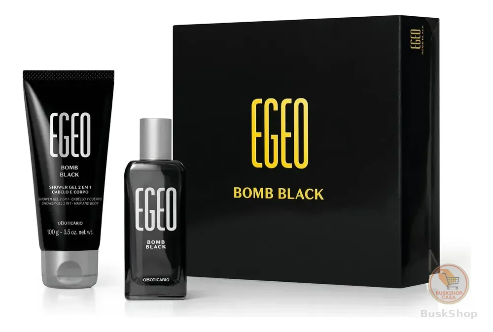 O Boticário Egeo Bomb Black Mini Kit 2 Itens