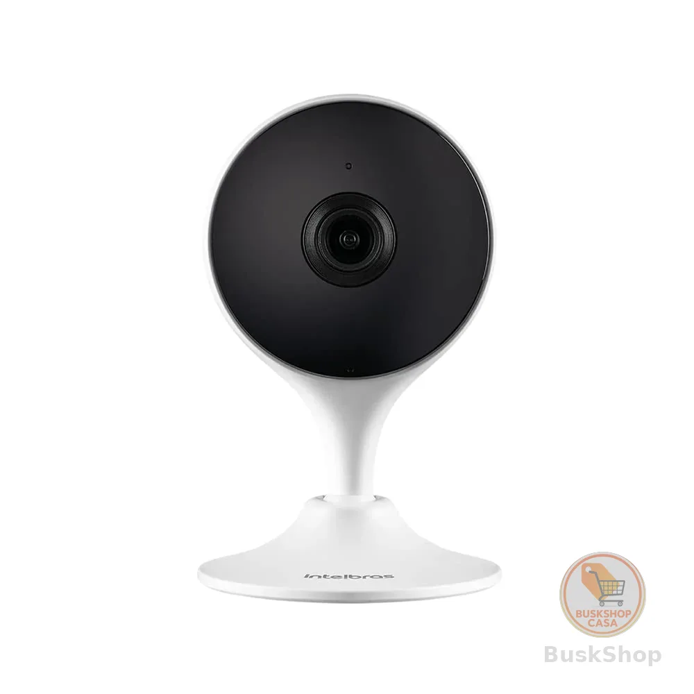 Câmera Inteligente Interna Compatível com Alexa Wi-fi Full HD iM3 C Branca Intelbras