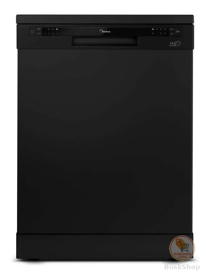 Lava-louças Midea 14 Serviços DWA14P1.DWA14P2 preta