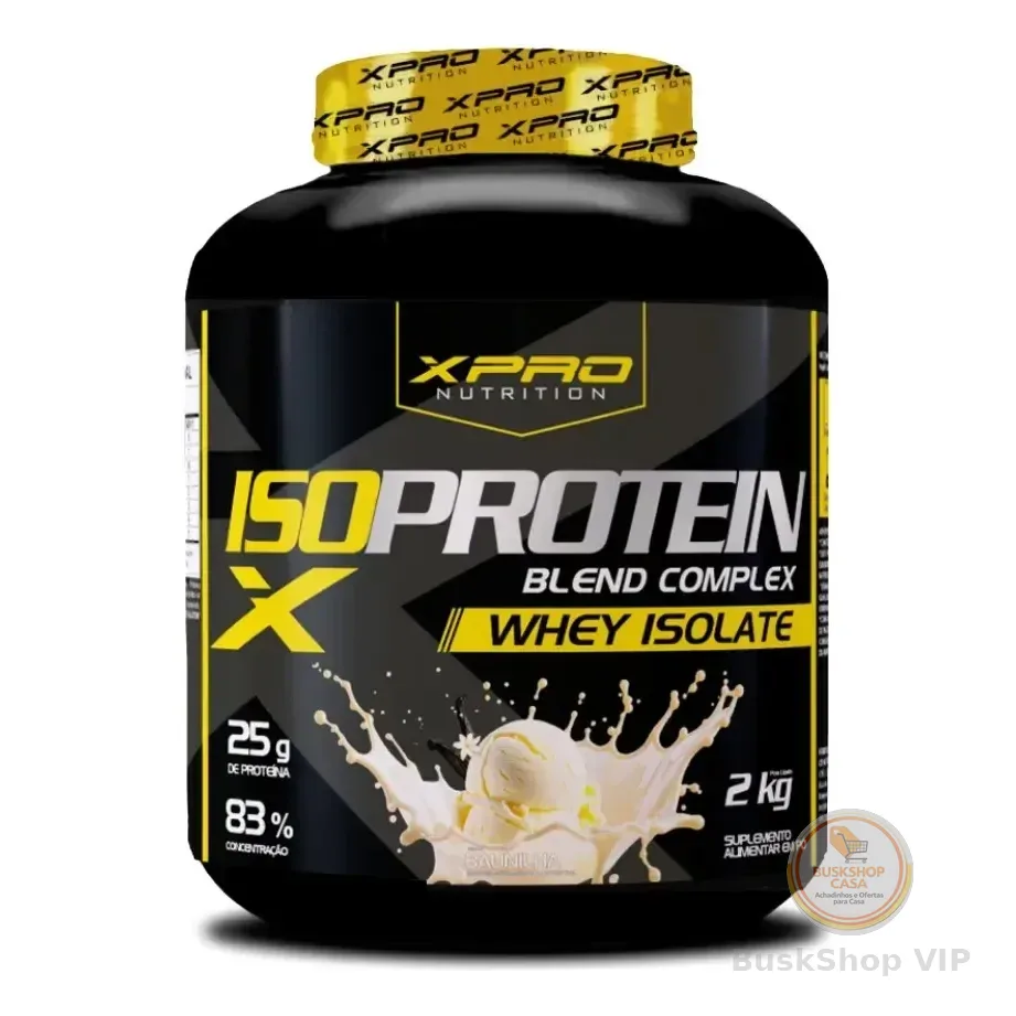 Whey Protein Iso Blend Complex 2kg Baunilha Zero Açúcar - Xpro Nutrition