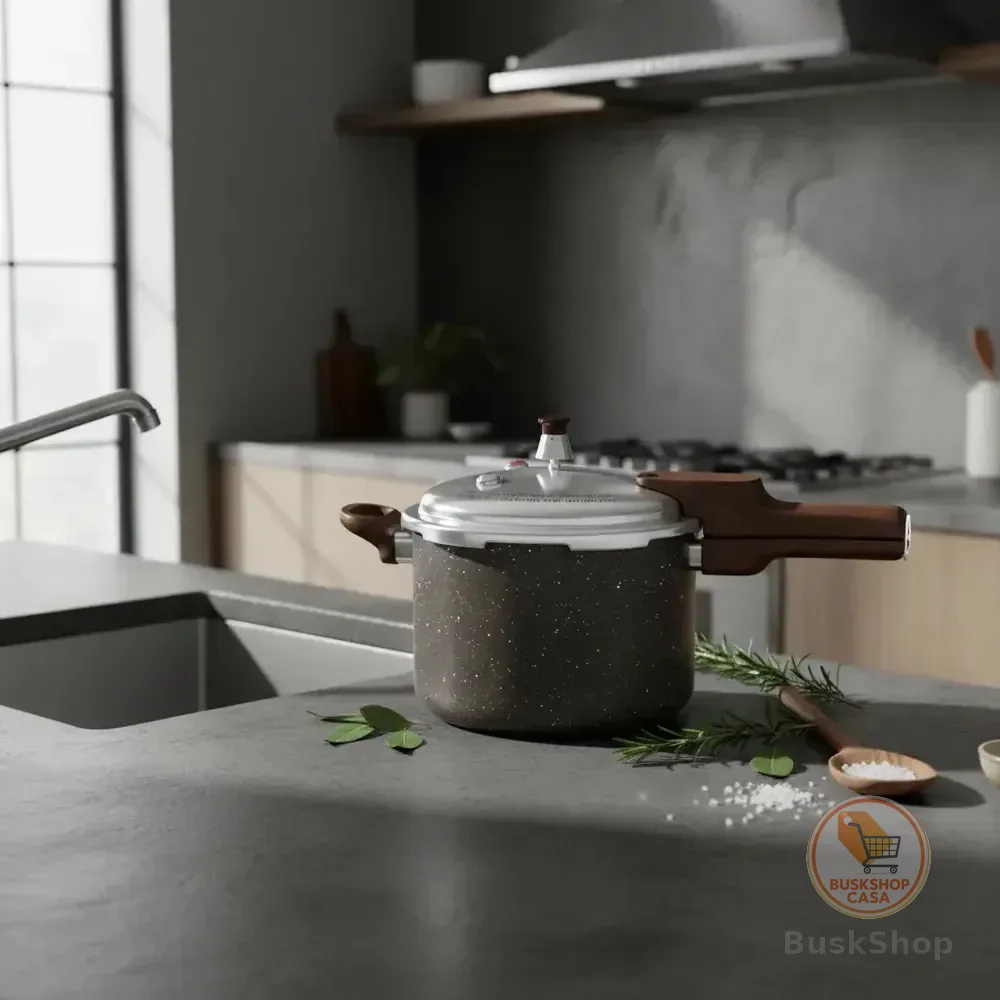 Panela De Pressão Fechamento Externo Presscook Grafito 4,2l - Mimo Style