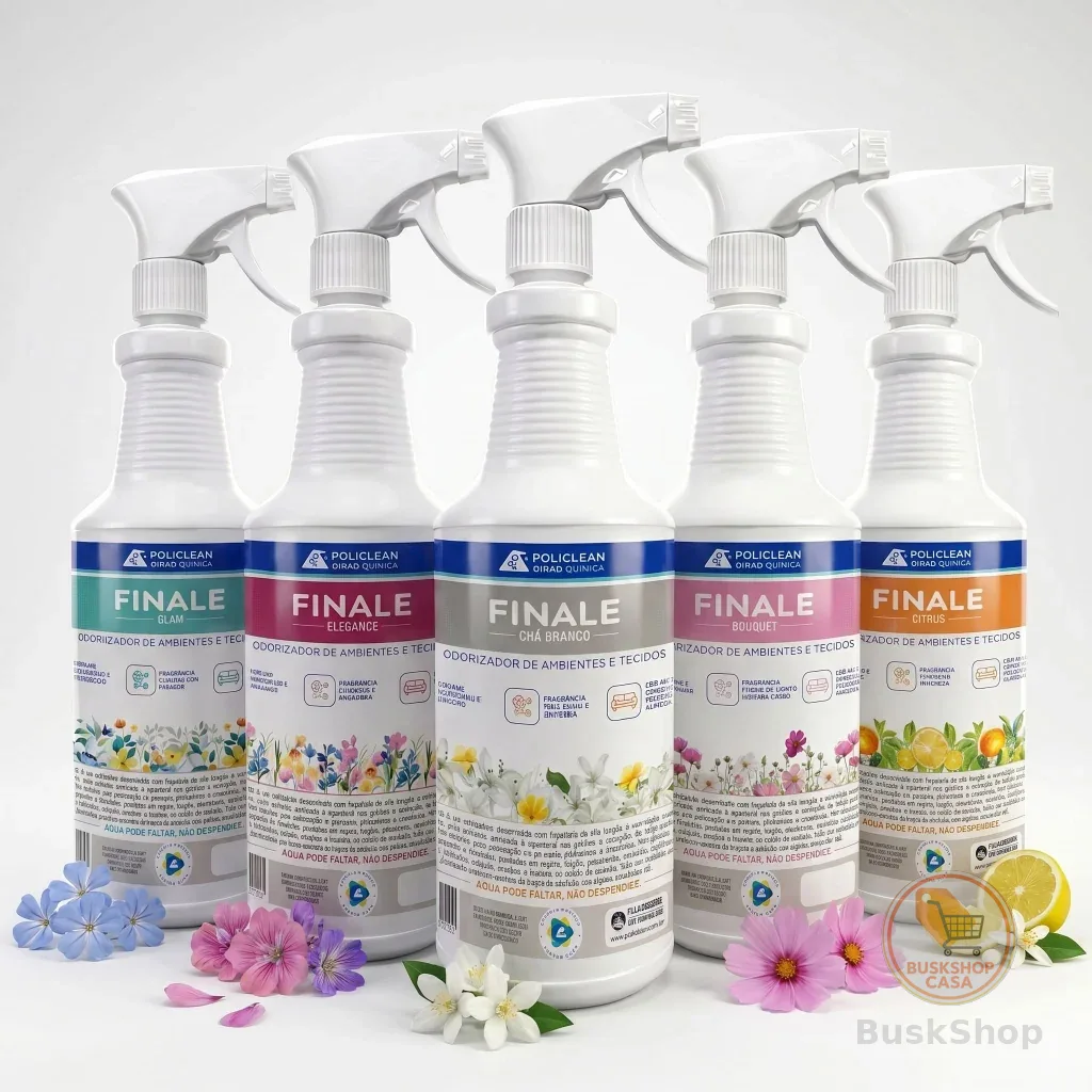 Finale Bouquet Elegance Glam "Cheiro de Rico" Ambiente Aromatizador Tecido Estofado 1 Litro e 500 ml