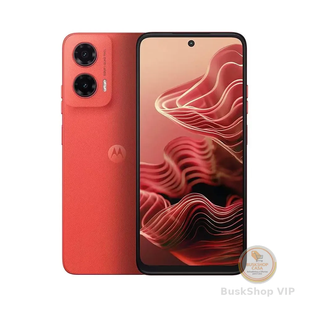 Smartphone Motorola Moto G35 Coral 5G, 256GB, 12GB RAM Boost,  Câmera 50MP