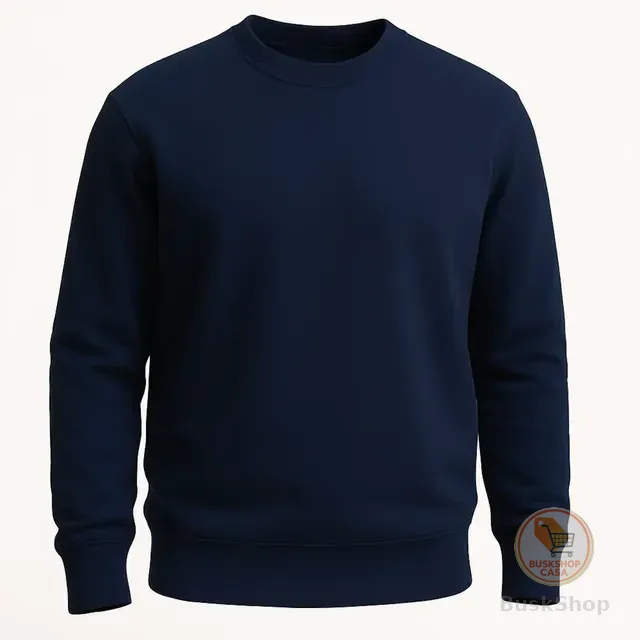 Blusa Moletom Flanelada Unissex Gola Redonda
