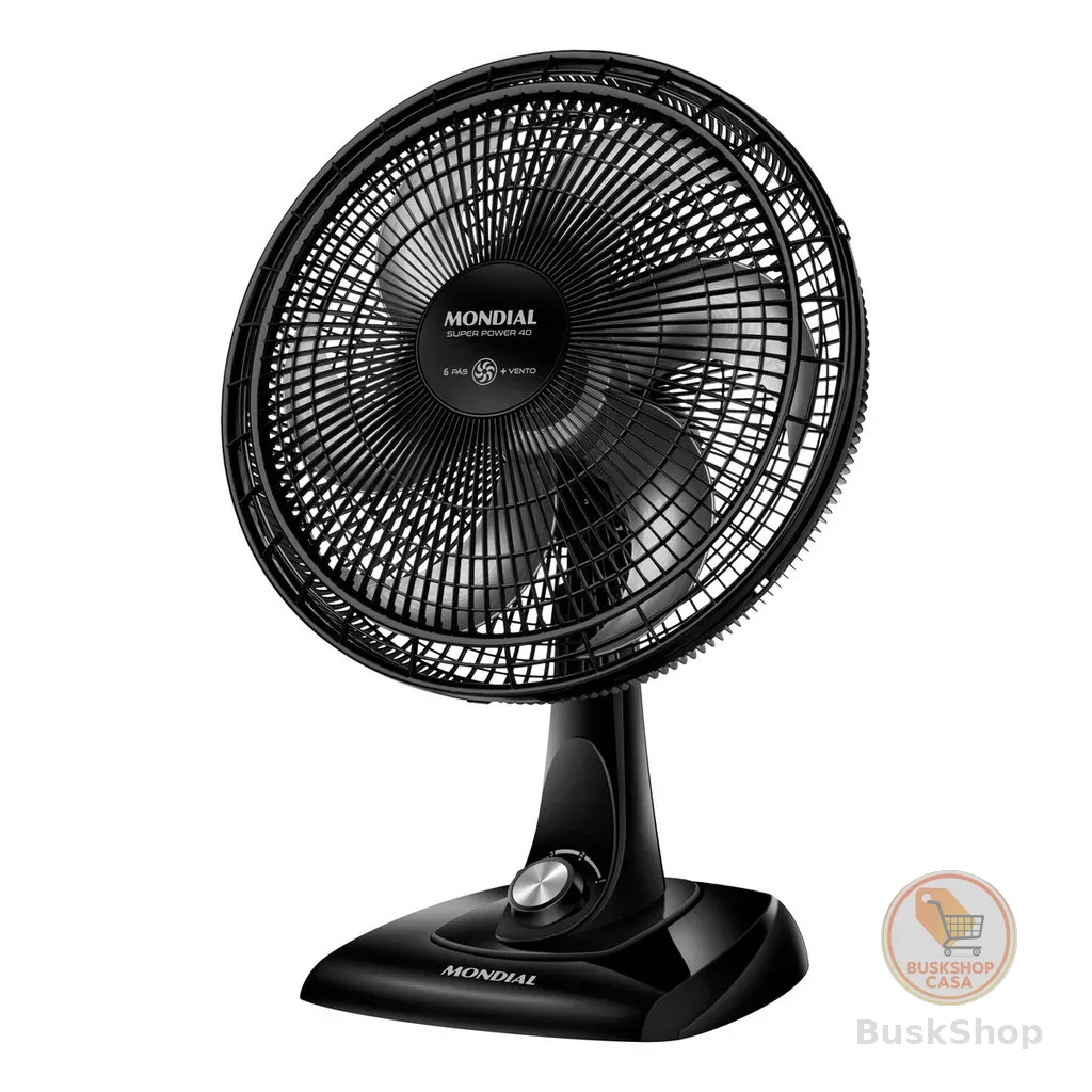 Ventilador Mondial Super Power VSP-40-B 40cm com 6 Pás 110v