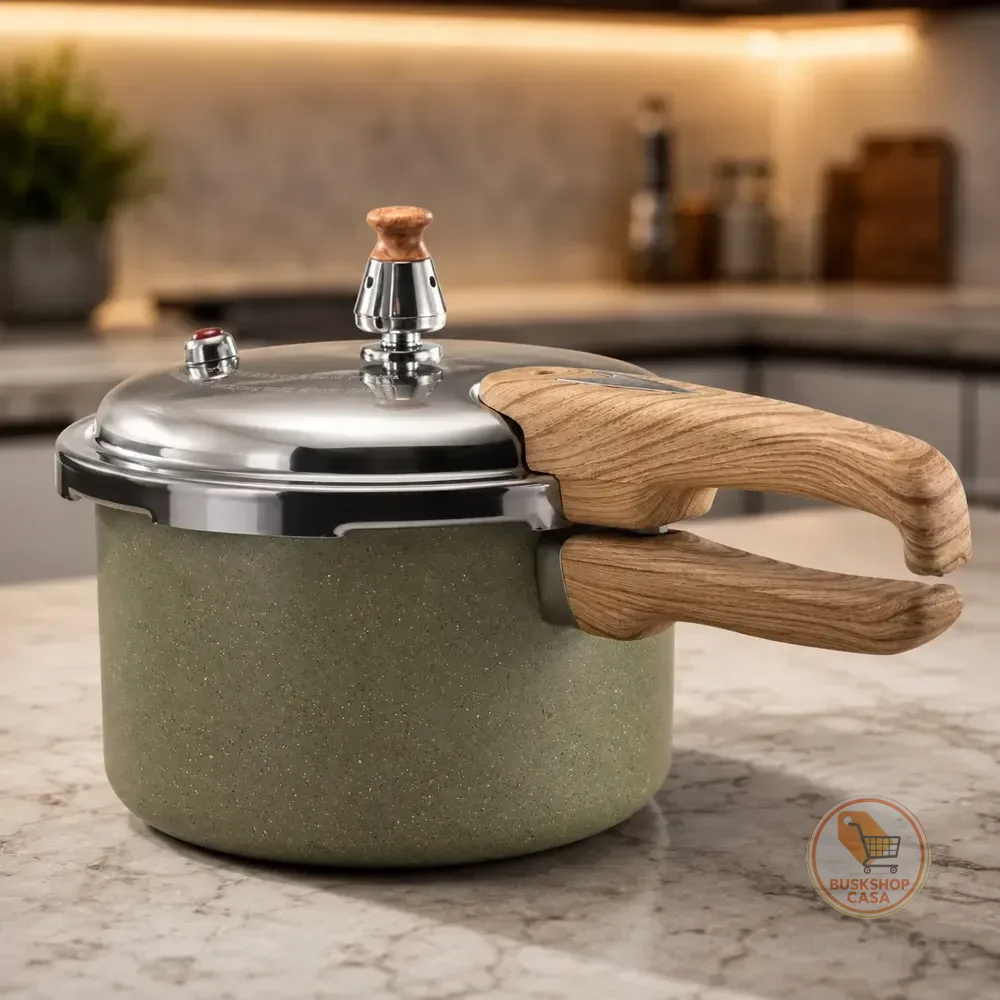 Panela De Pressão Indução 4,2l Cerâmica Antiaderente Cinza