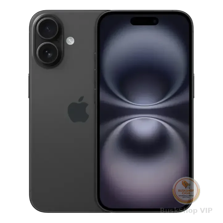 Apple iPhone 16 (128 Gb) - Preto - Distribuidor Autorizado