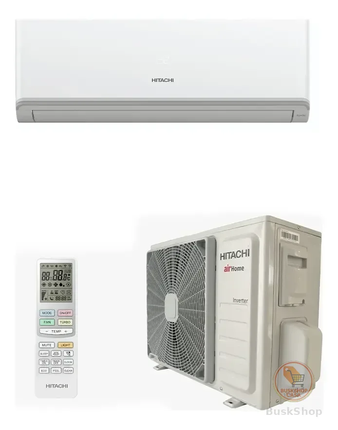 Ar Condicionado Split 9000 BTU Inverter Wi-Fi Hitachi Frio 220V