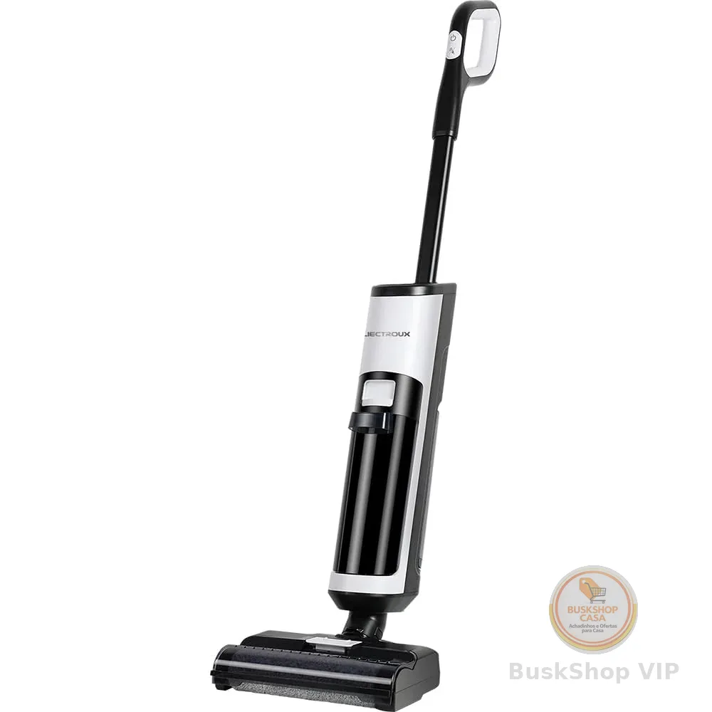 Aspirador Vertical de Pó Liectroux i7 Pro Sem Fio 3 em 1 Aspira Passa Pano Autolimpante Para Sólidos e Líquidos Pelos de Pet Cachorro Gato Potente Com Filtro HEPA Bivolt