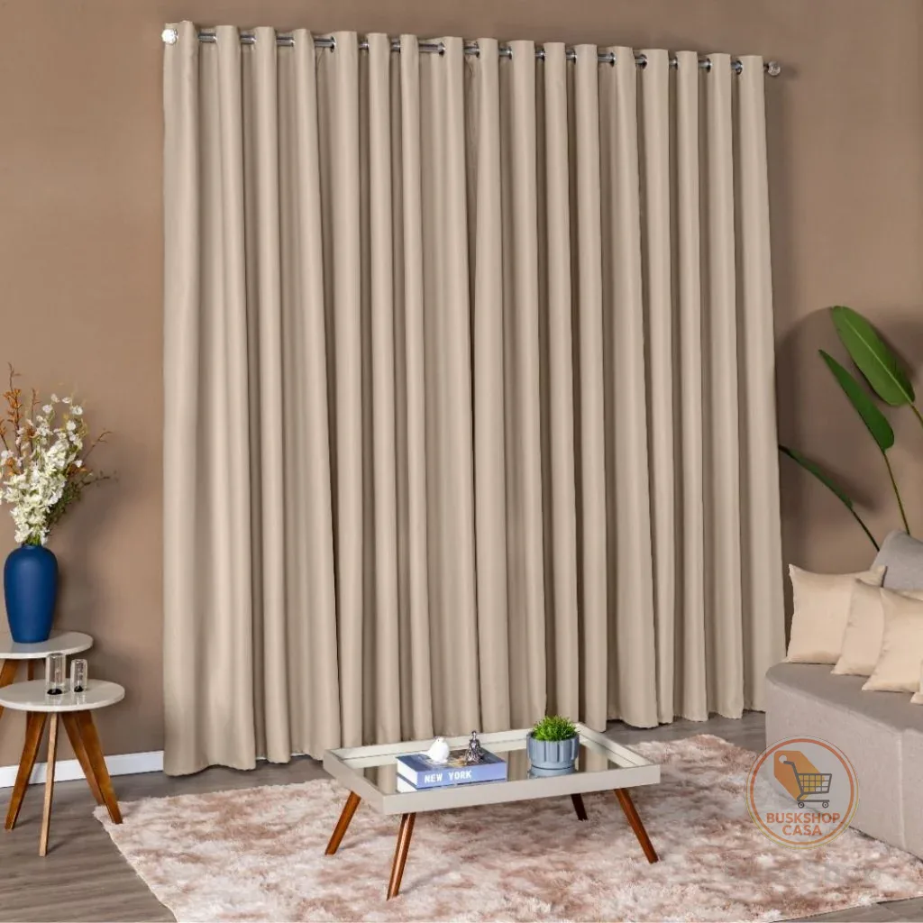 Cortina Blackout em Tecido Premium Corta Luz Blecaute