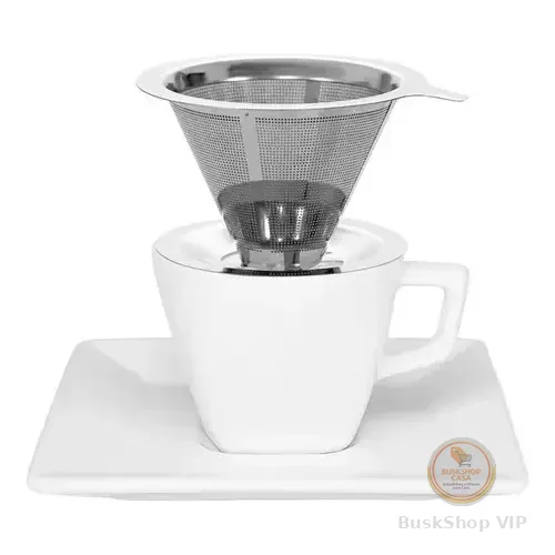 Coador De Café 123útilreutilizável Inox 123útil - Individual - Pequeno